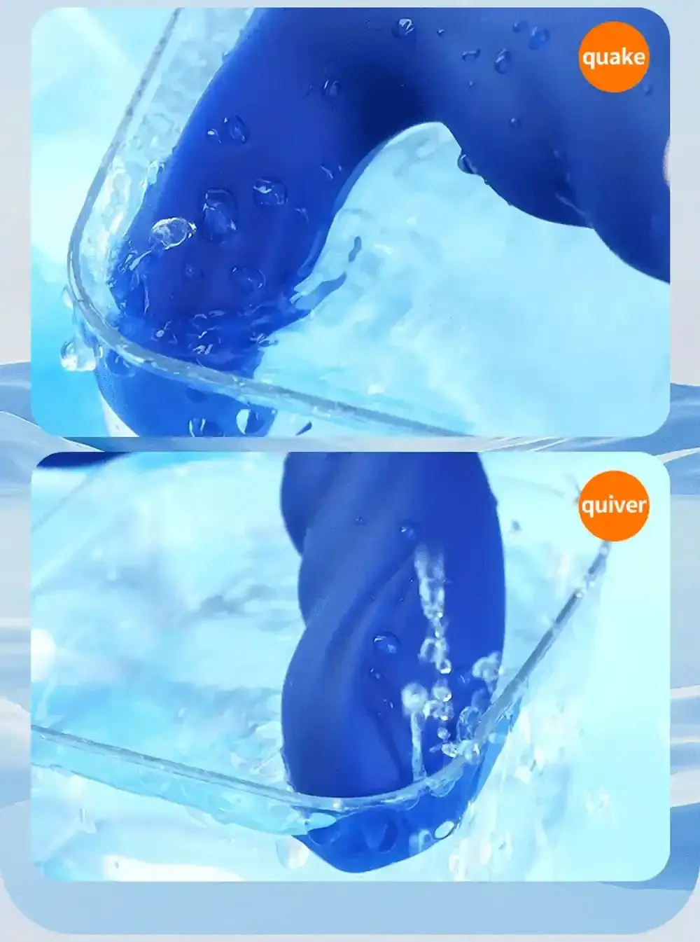 stimulateur prostatique ergonomique silicone