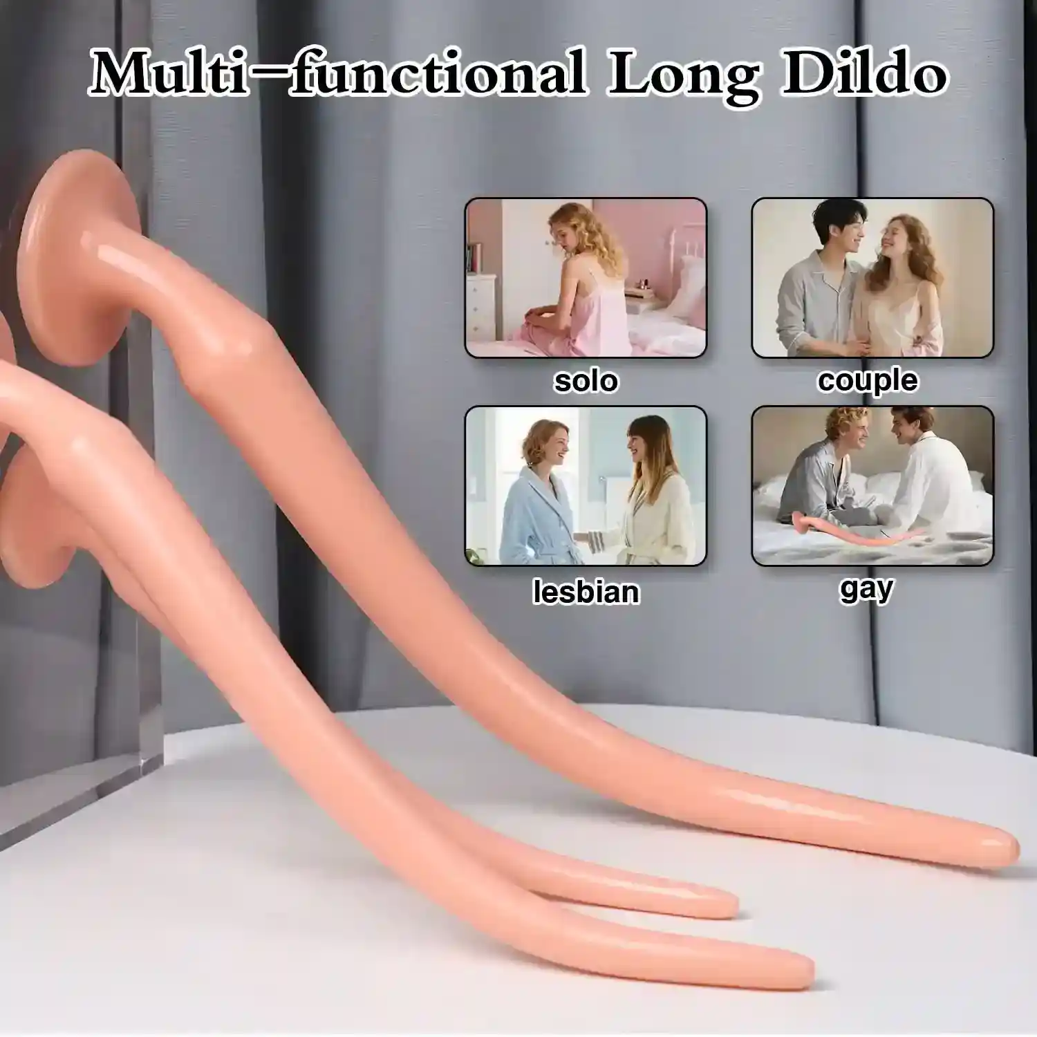 stimulateur prostatique long silicone