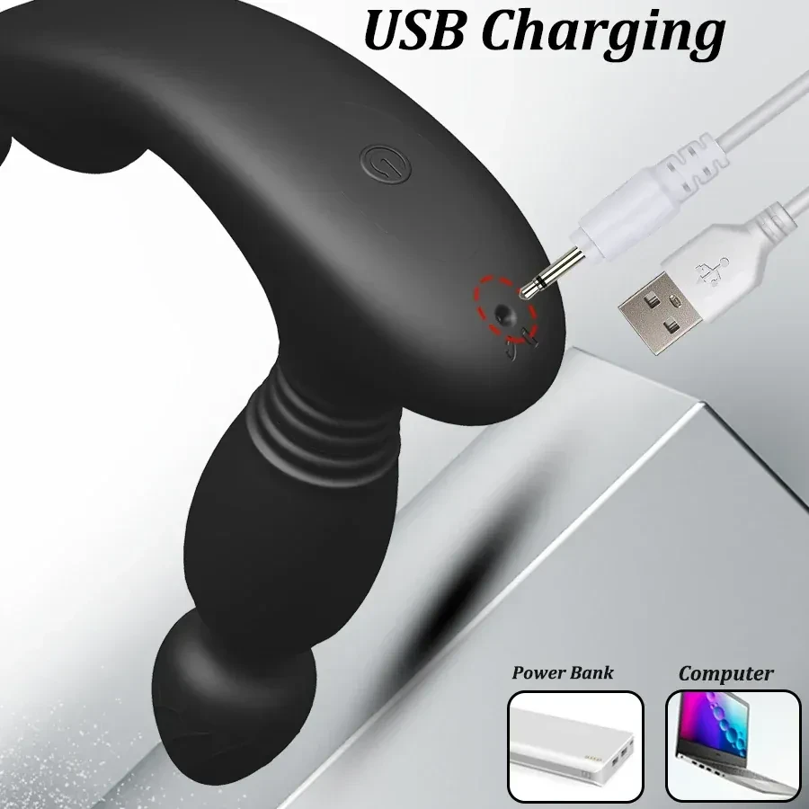 stimulateur prostatique vibrant rechargeable usb