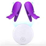 stimulateur téton silicone vibrant étanche