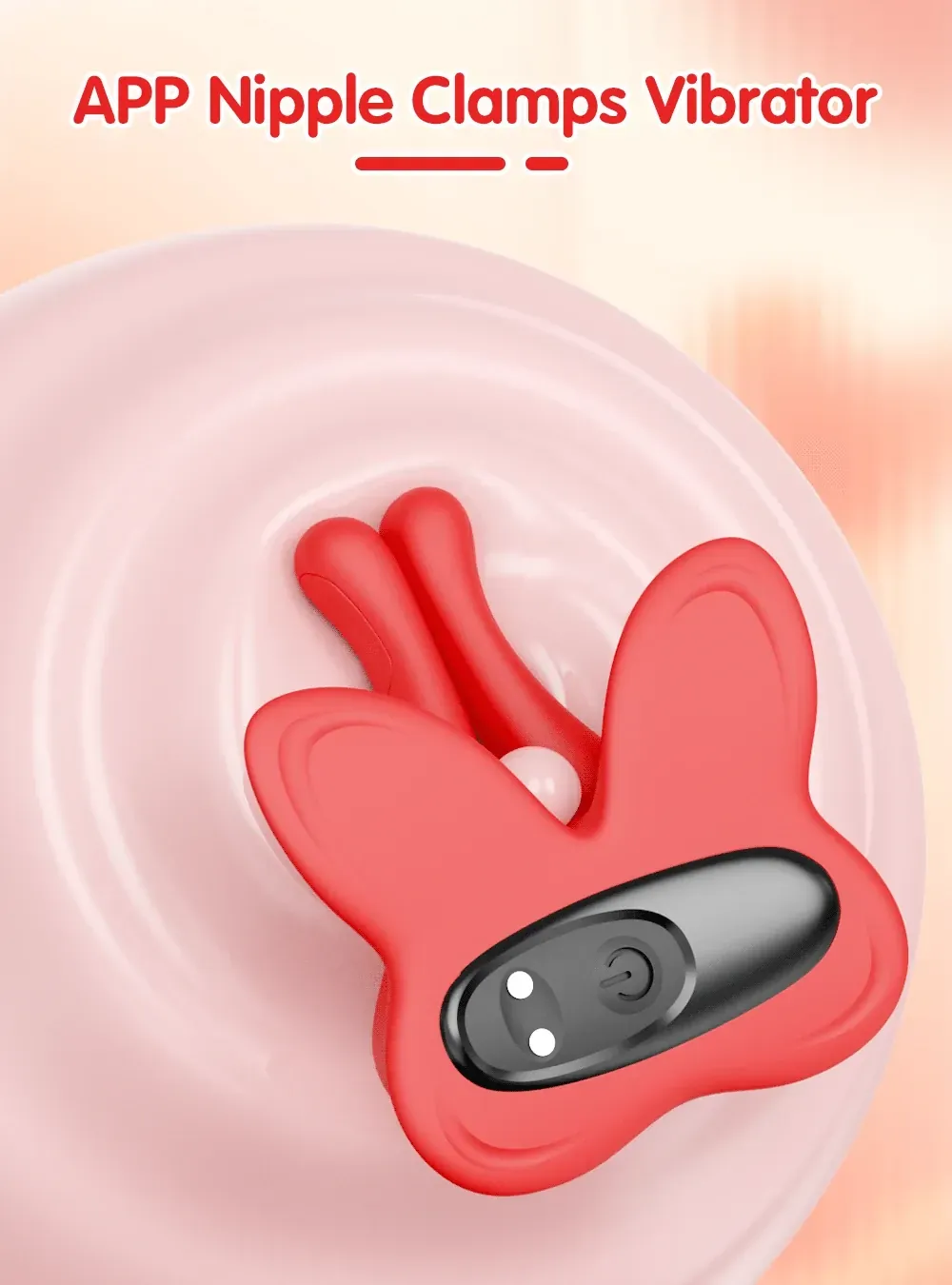 stimulateur tetons vibrant nettoyage facile