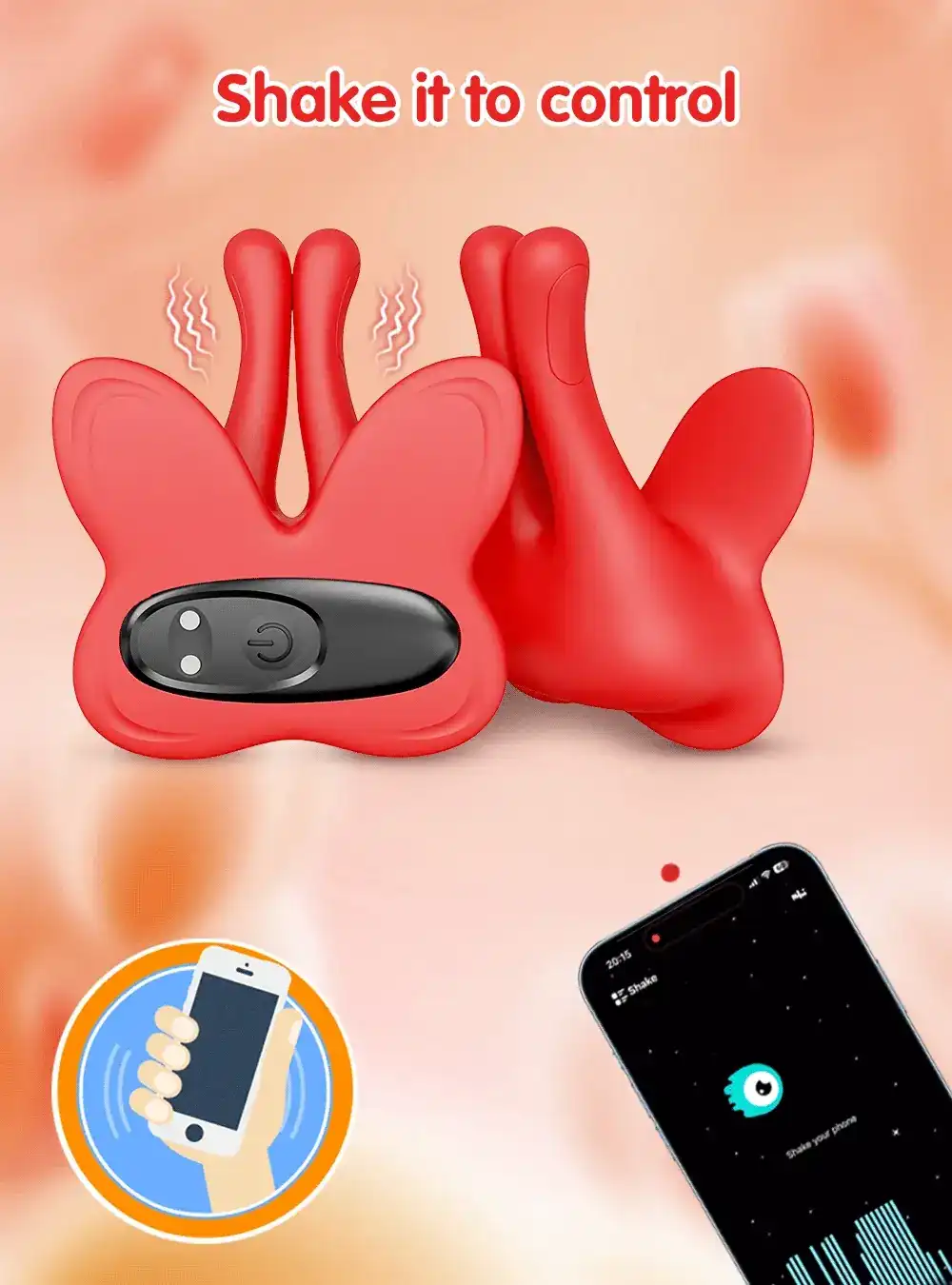 stimulateur tetons vibrant silicone doux