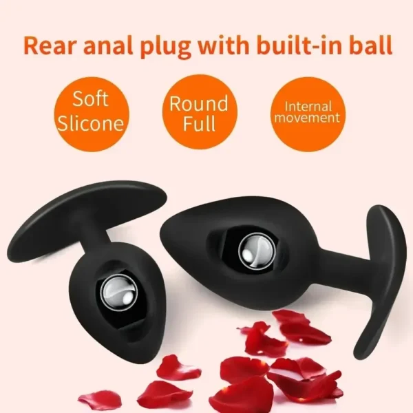 stimulation anale avec plug métal