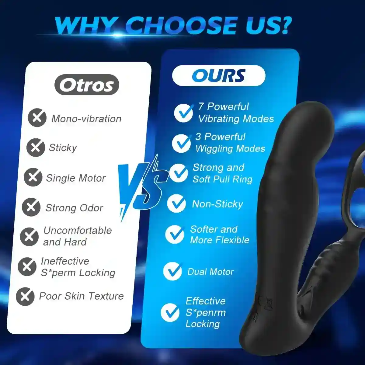 stimulation anale et prostatique intense