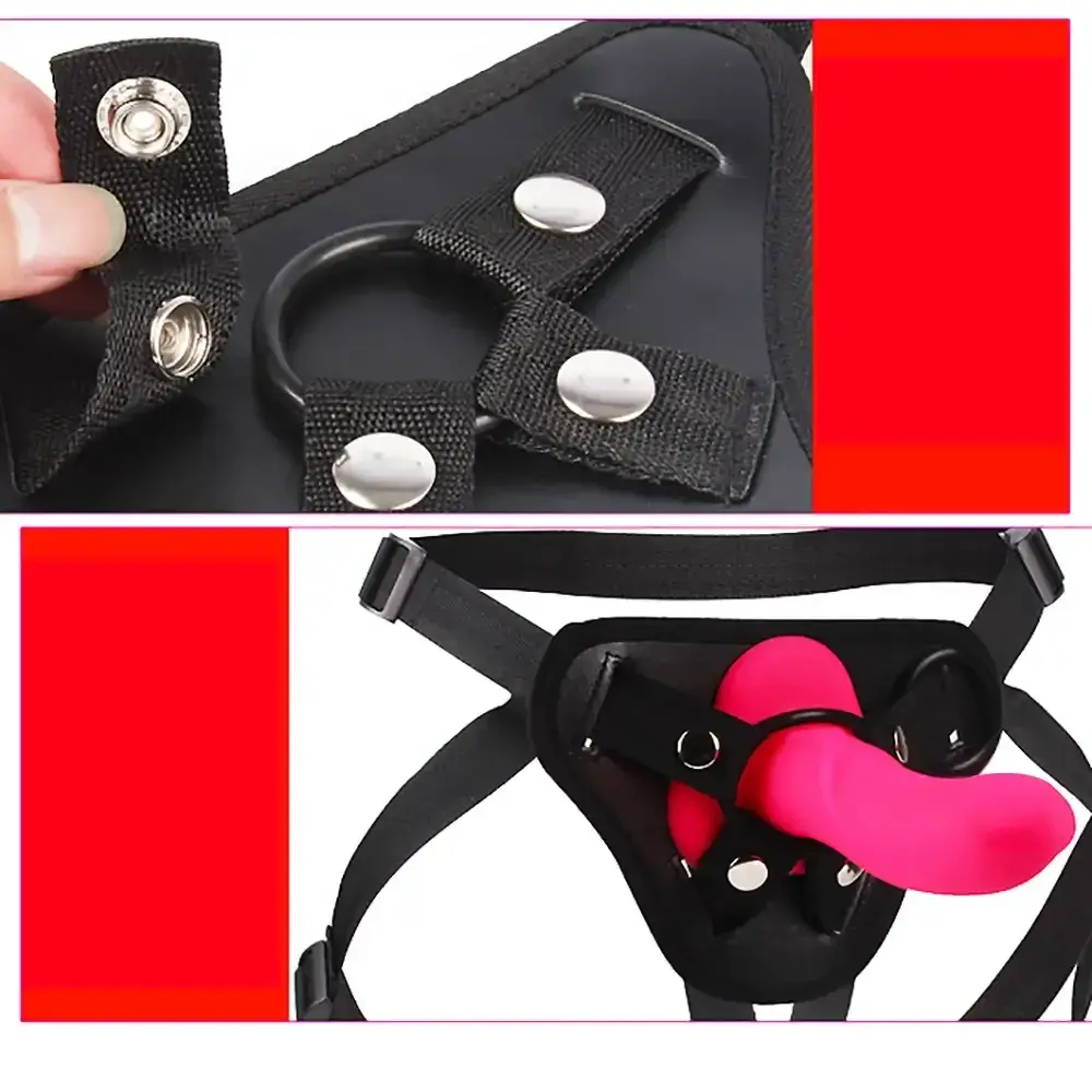 strap on vibrant en silicone etanche