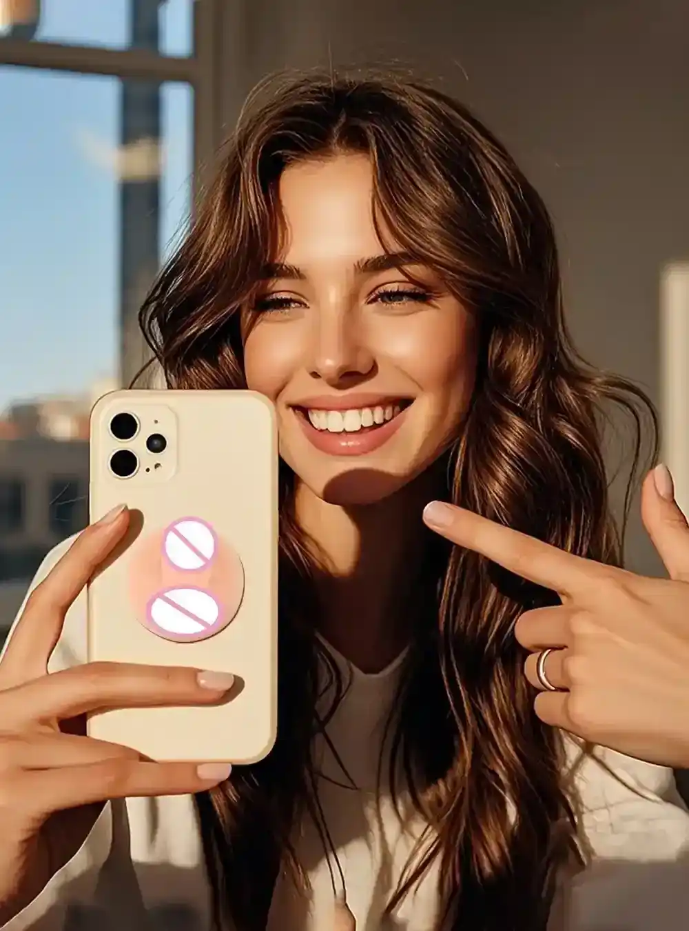 support telephone gode phallique original