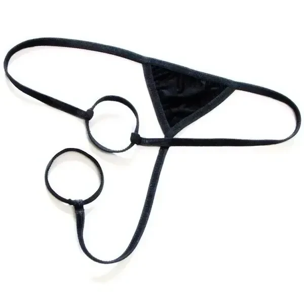 tanga homme élasthanne coupe minimaliste