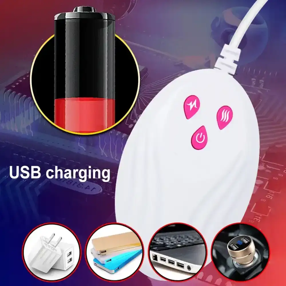 vagin vibrant telecommande avec chaleur