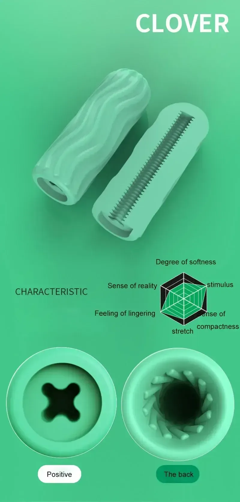 vaginette masculine rouge en silicone doux