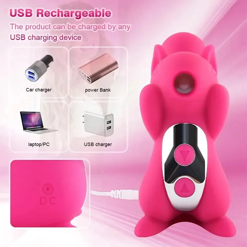 vibrateur à succion étanche pour le bain