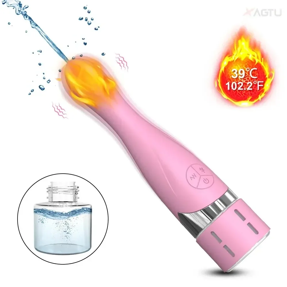 vibrateur anal avec réservoir deau 45ml