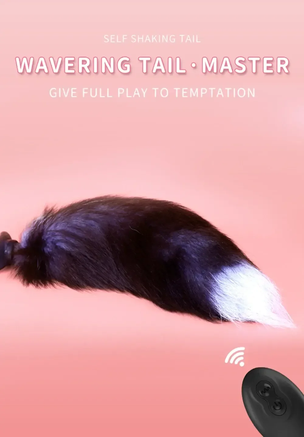 vibrateur anal queue de renard cosplay