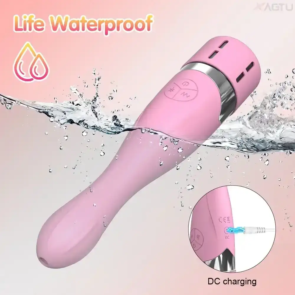 vibrateur anal rechargeable chauffage eau spray