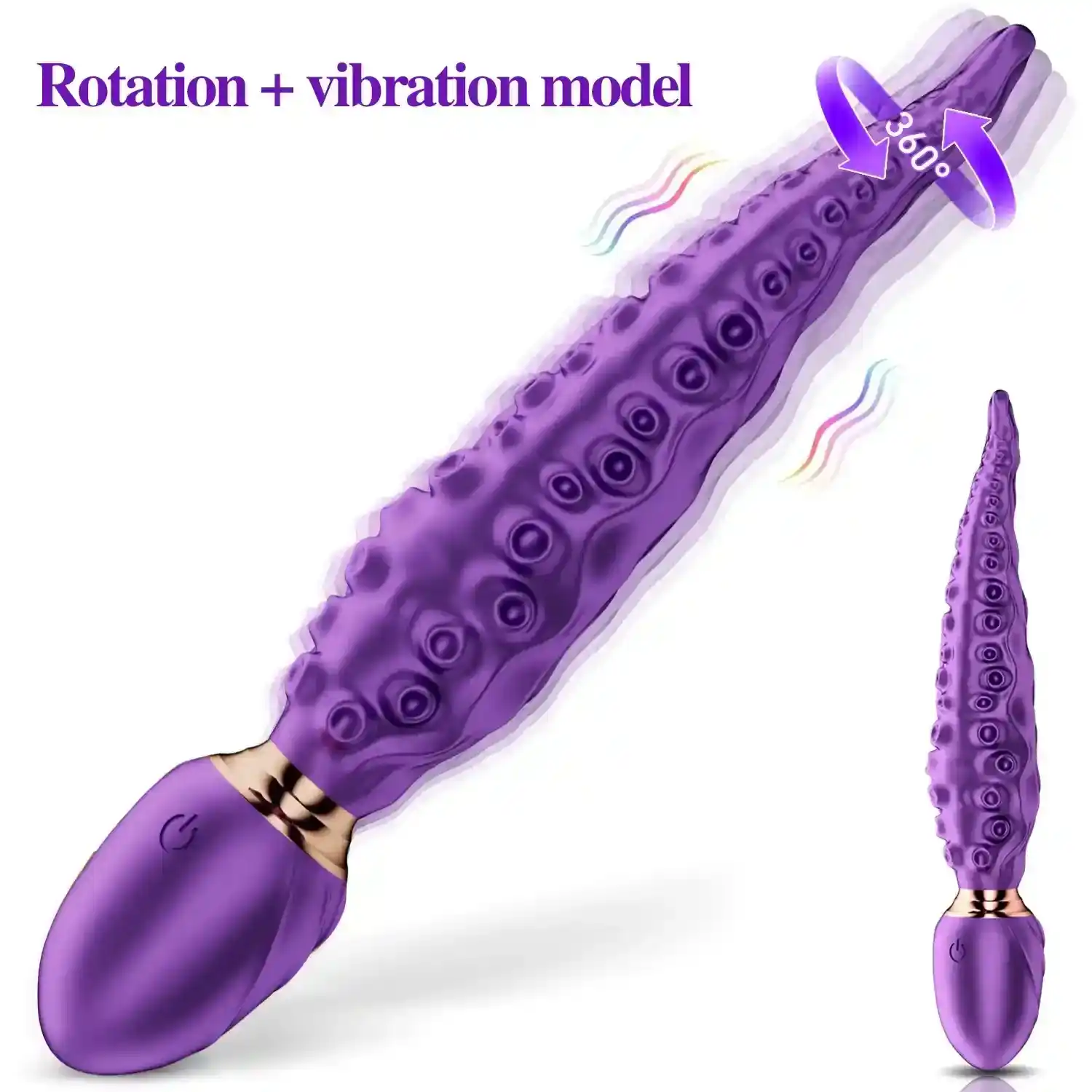 vibrateur avec rotation et vibration