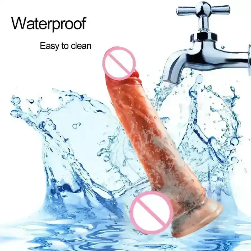 vibrateur chauffant réaliste pour femme étanche