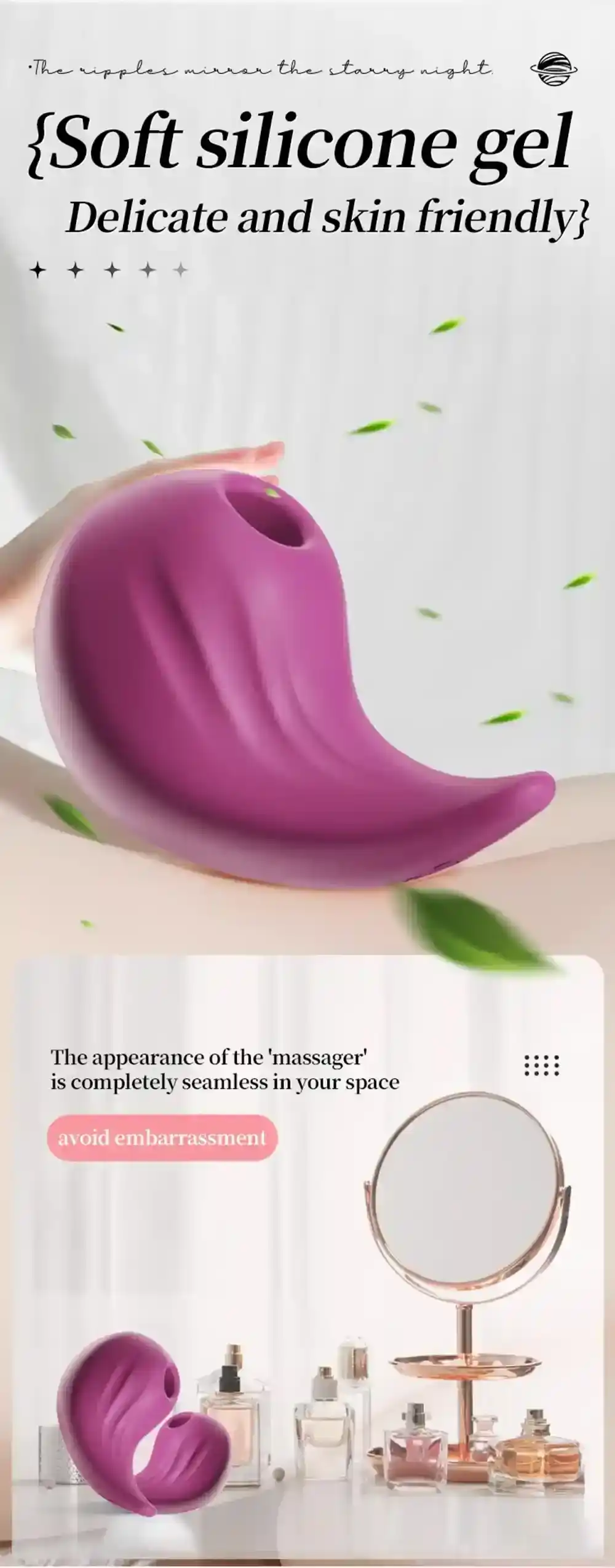 vibrateur clitoridien a succion etanche