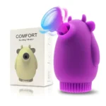 vibrateur clitoridien à succion silencieux