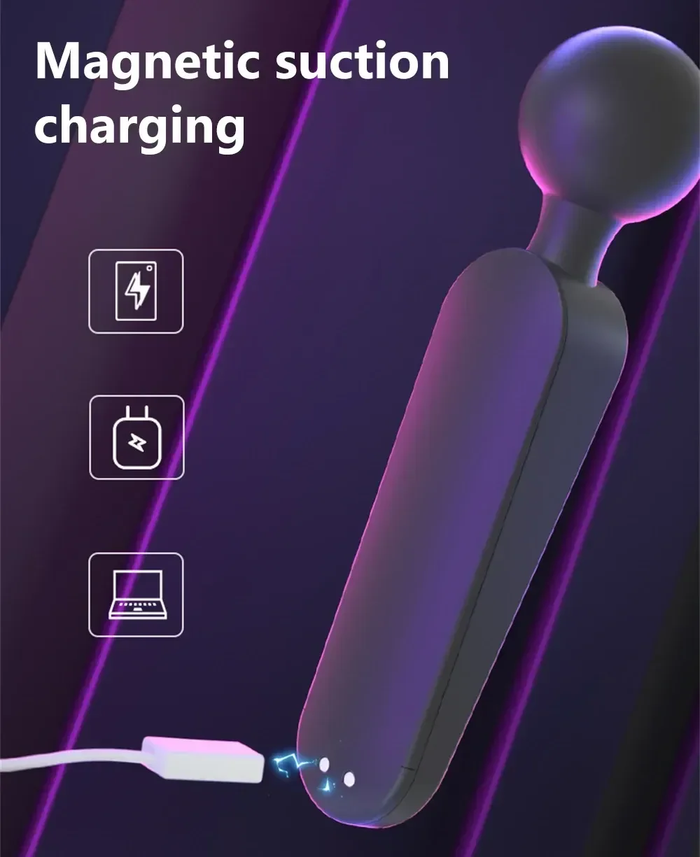 vibrateur clitoridien avec chauffage optionnel