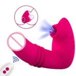 vibrateur clitoridien en silicone médical waterproof