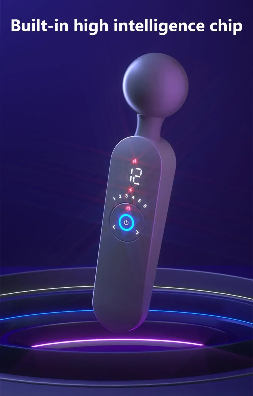 vibrateur clitoridien ergonomique en silicone 1