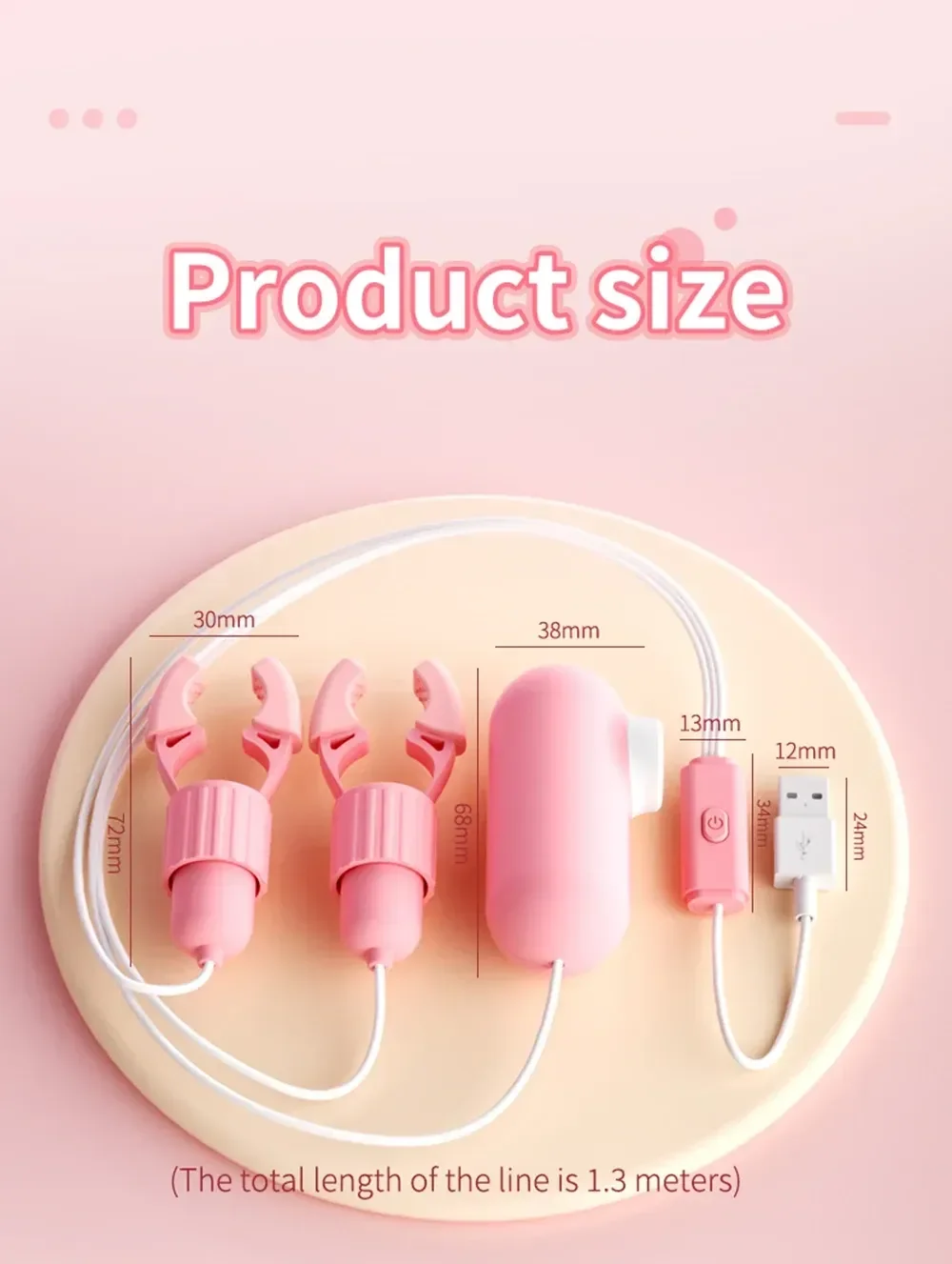 vibrateur clitoridien silencieux rechargeable usb