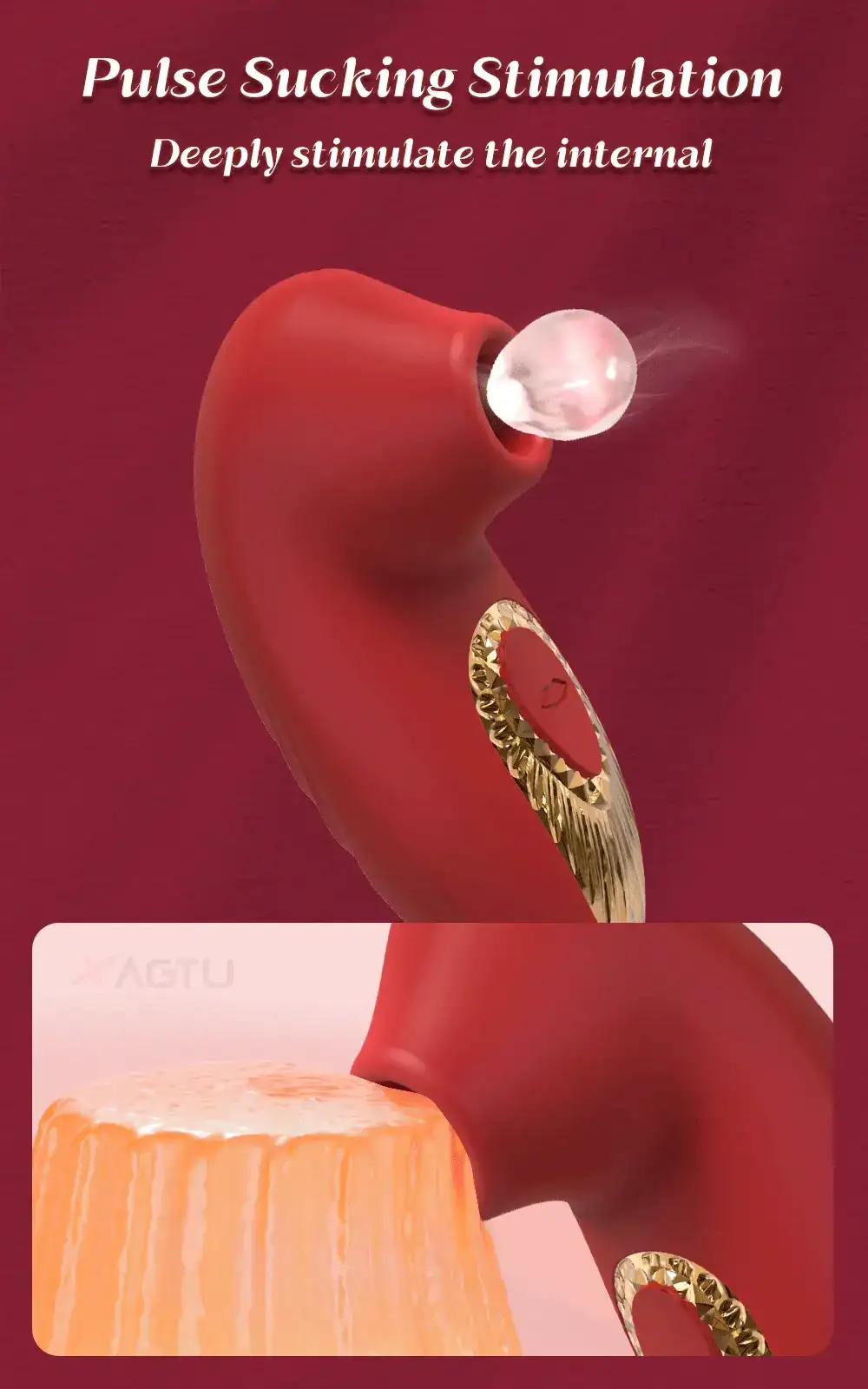 vibrateur clitoridien stimulation par ondes pulsees