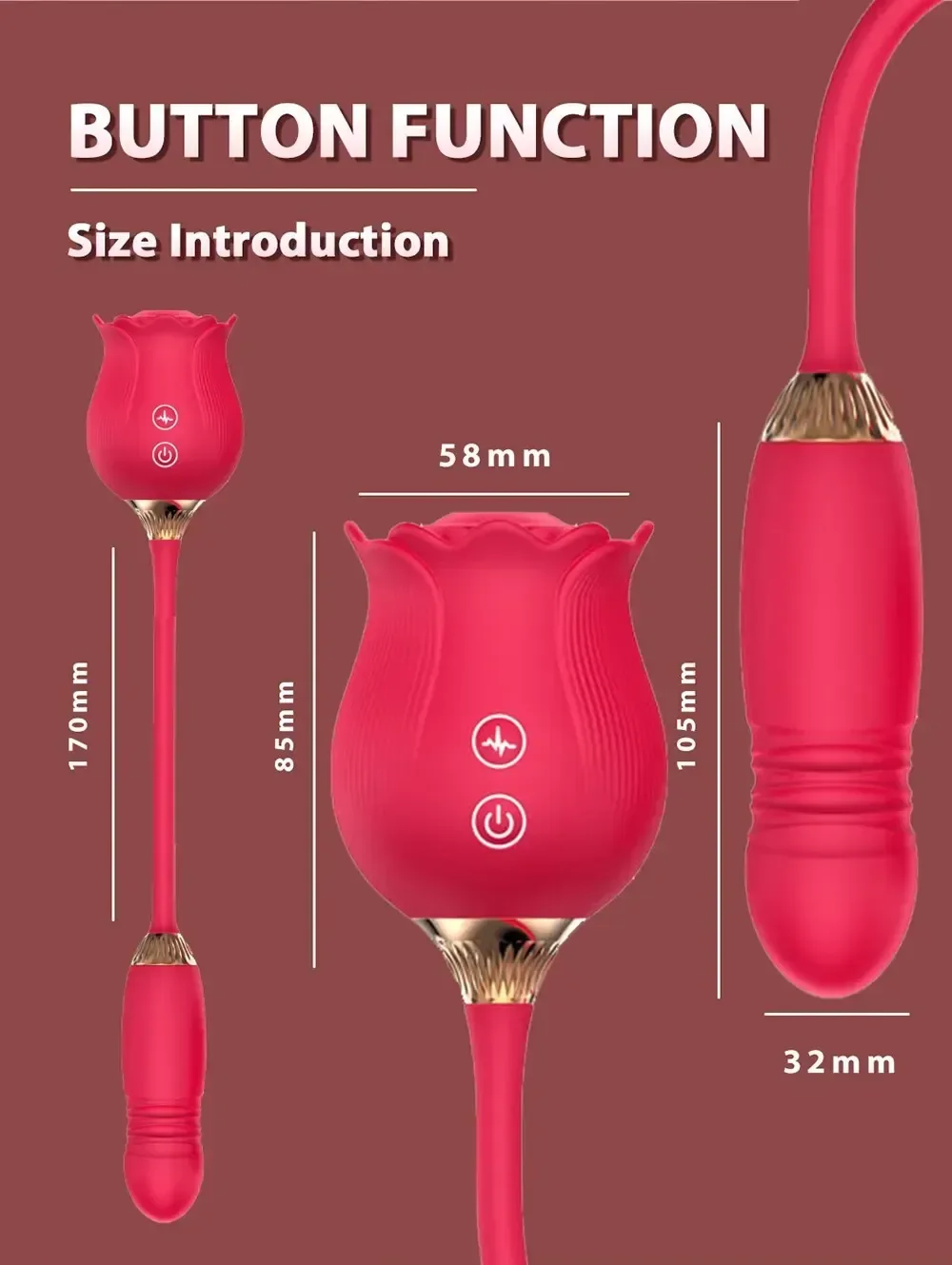vibrateur clitoris rose double stimulation