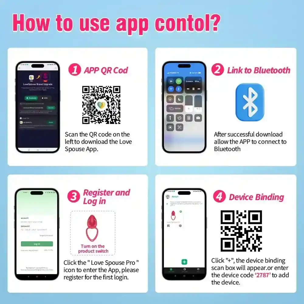 vibrateur culotte connectee application
