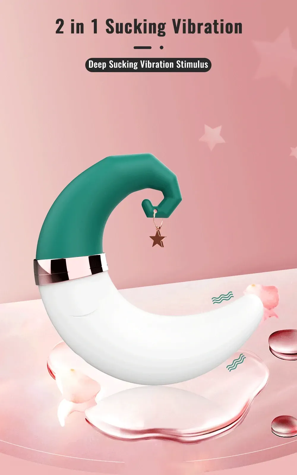 vibrateur de succion clitoridienne rechargeable 1