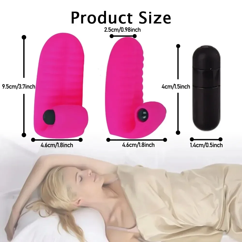 vibrateur doigt compact pour femme