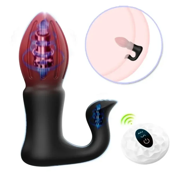 vibrateur double pour jeu anal débutant