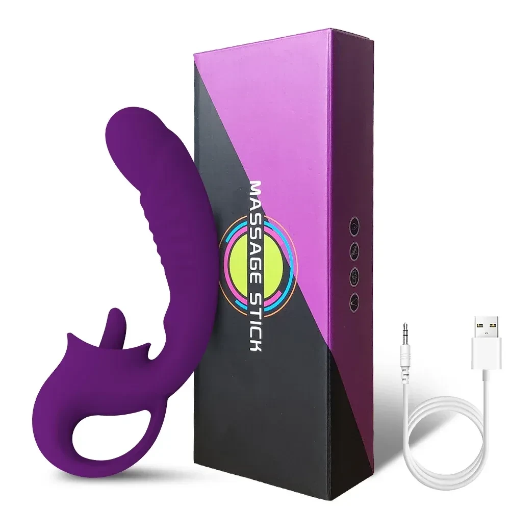 vibrateur double stimulation clitoris langue