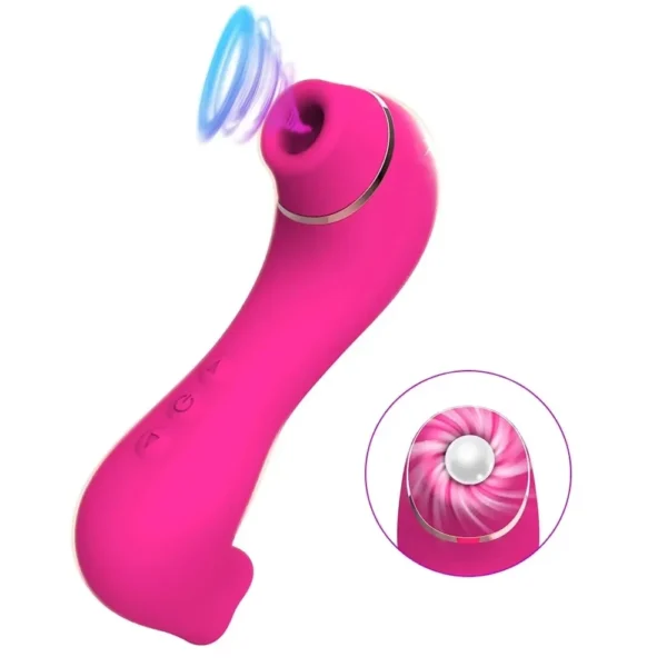 vibrateur ergonomique pour point g et clitoris