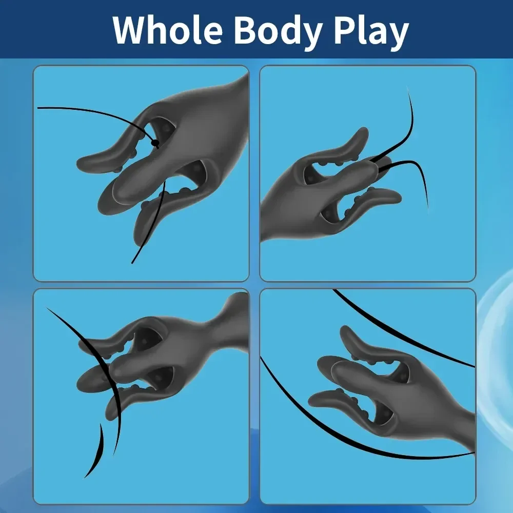 vibrateur gland avec controle a distance