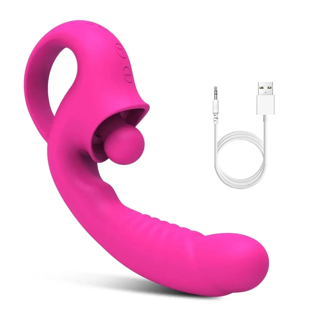 vibrateur incurvé pour point g et clitoris