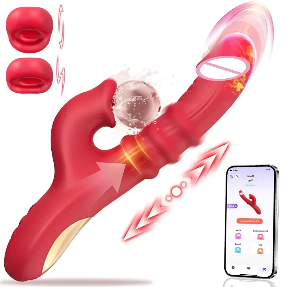 vibrateur langue silicone etanche controle