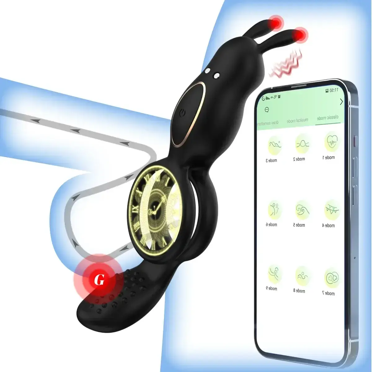 vibrateur lapin waterproof pour femme