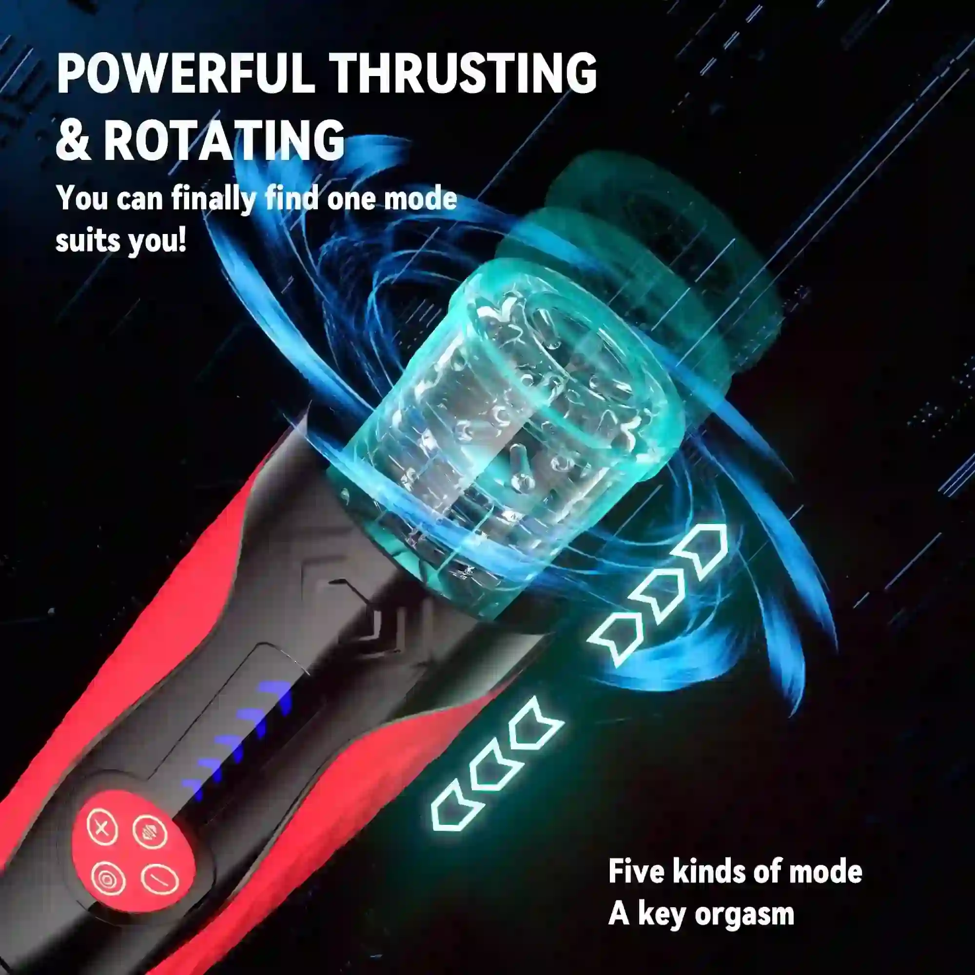 vibrateur masturbatoire homme texture 3d