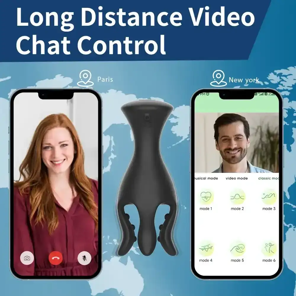 vibrateur penien connecte controlable app
