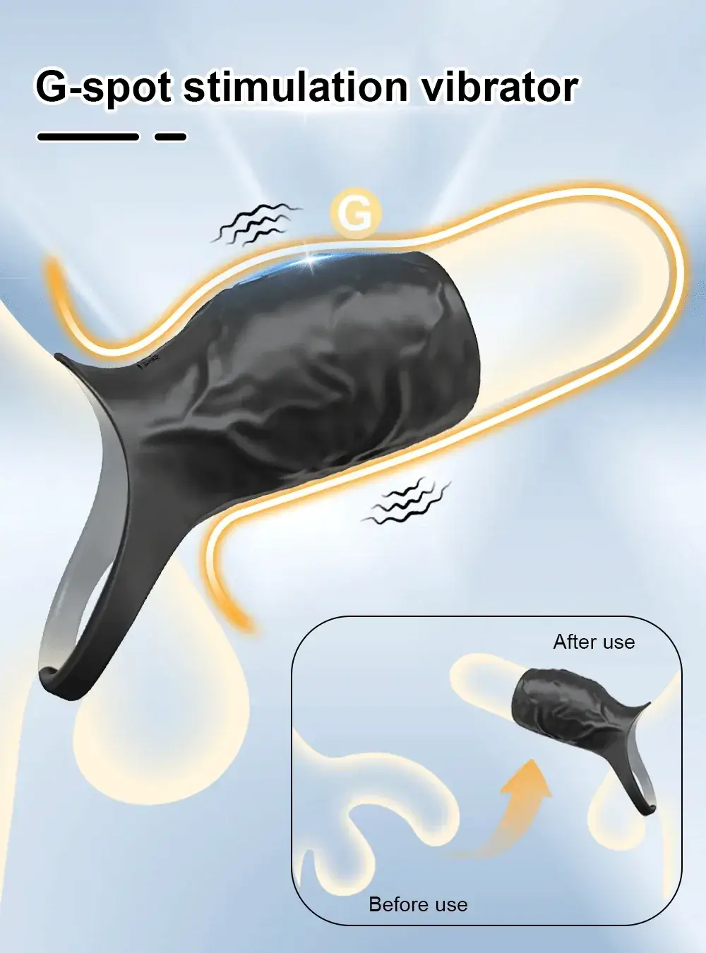 vibrateur penien double en silicone