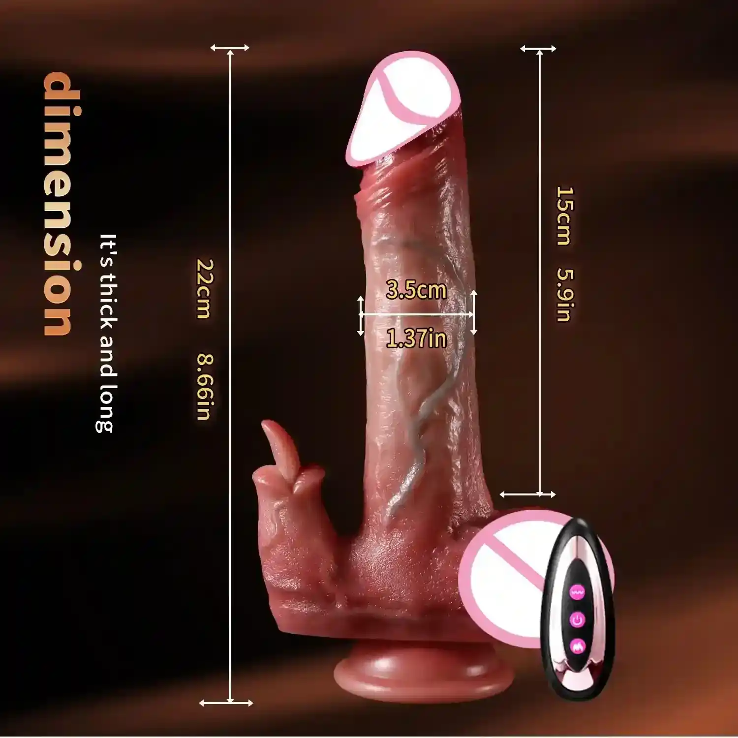 vibrateur pénis réaliste en silicone médical