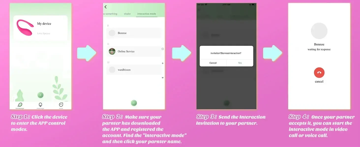 vibrateur point g application personnalisable