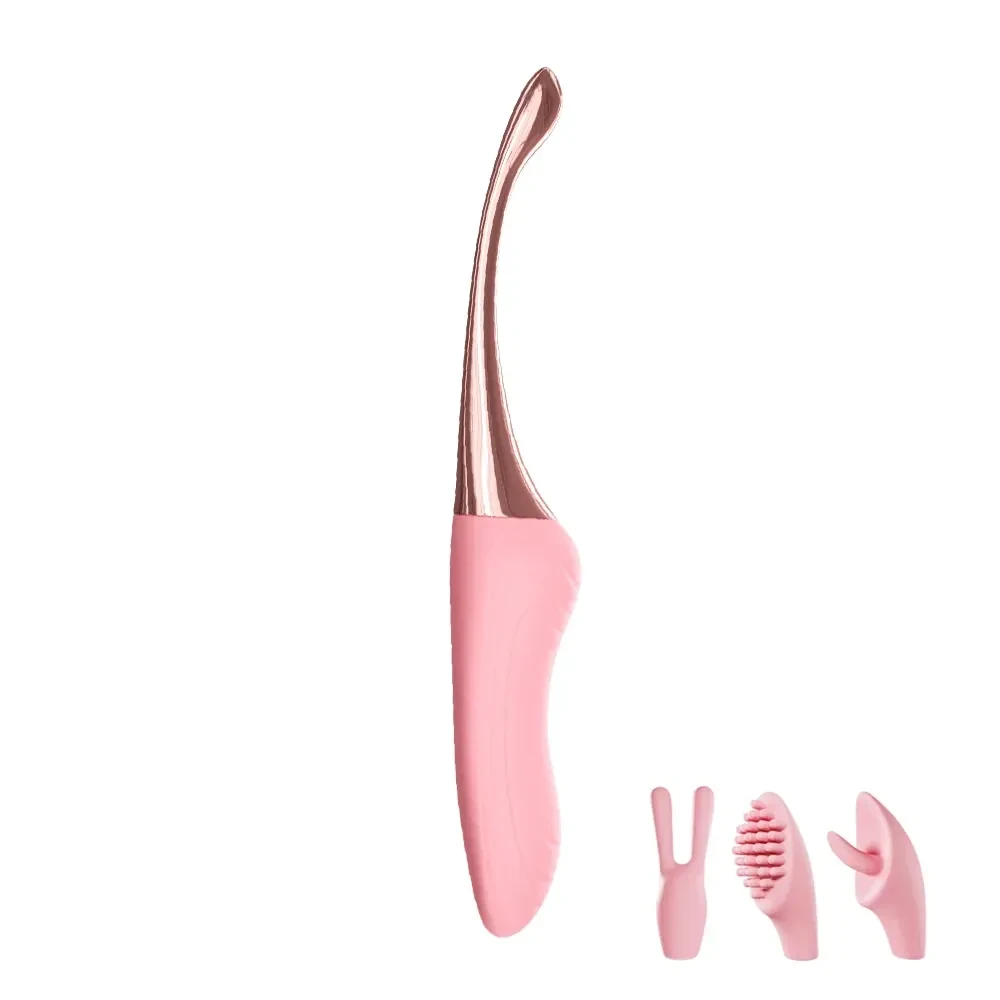 vibrateur point g avec tete interchangeable