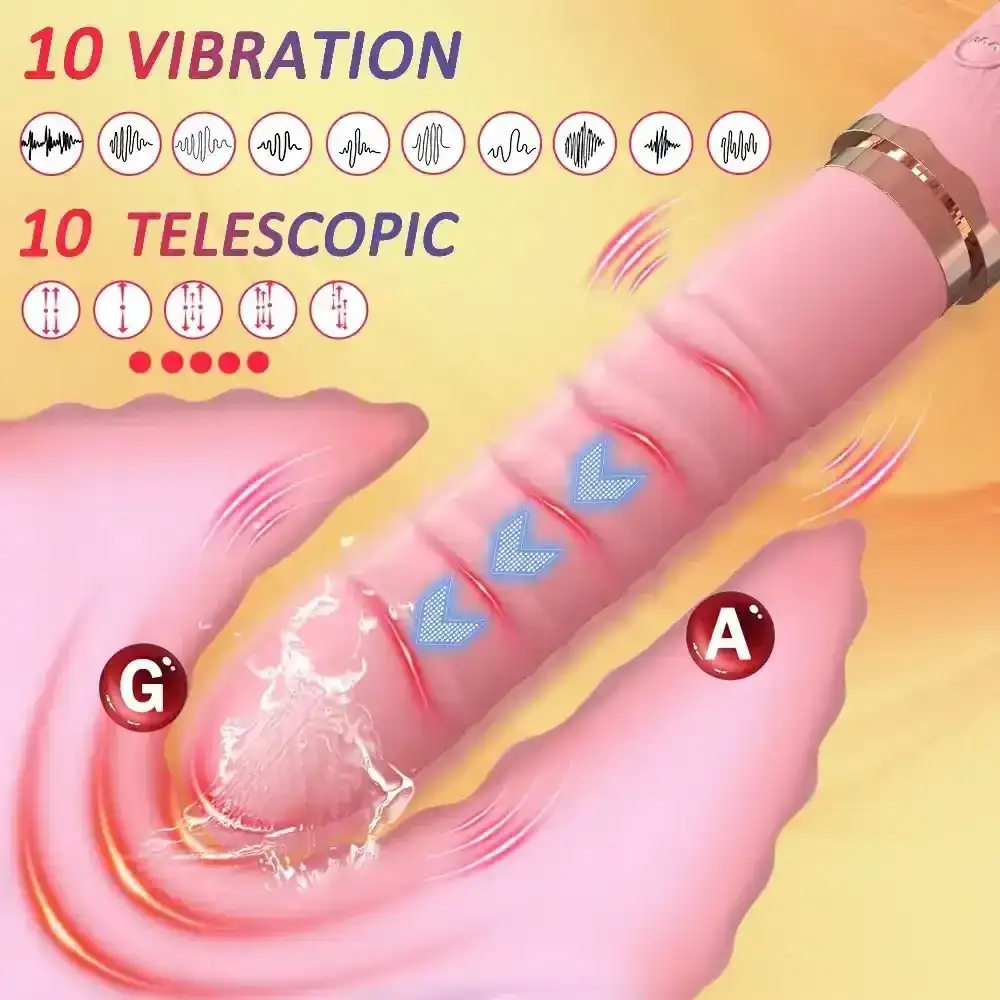 vibrateur point g et clitoris rechargeable