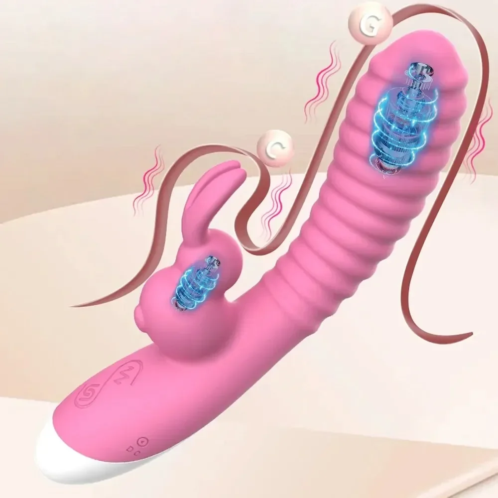 vibrateur point g et clitoris simultanée