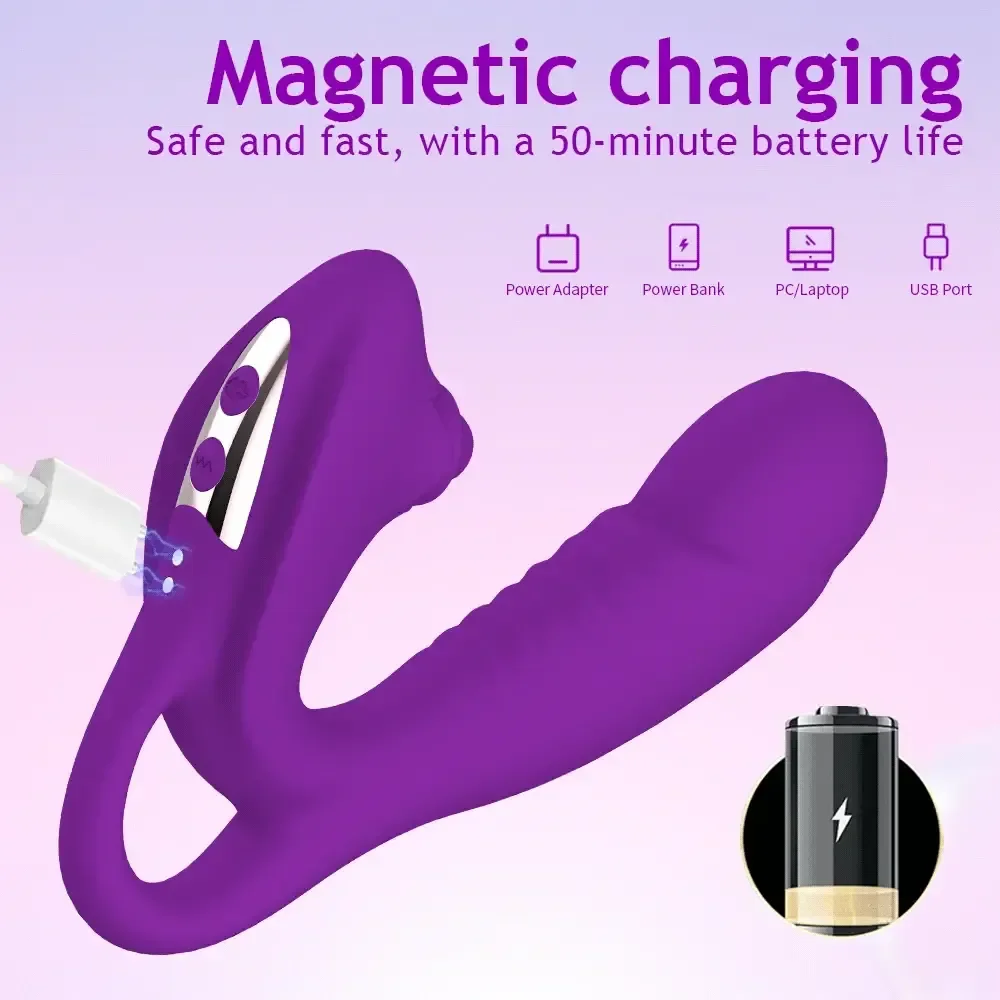 vibrateur point g incurve en silicone