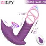 vibrateur point g télescopique sans fil