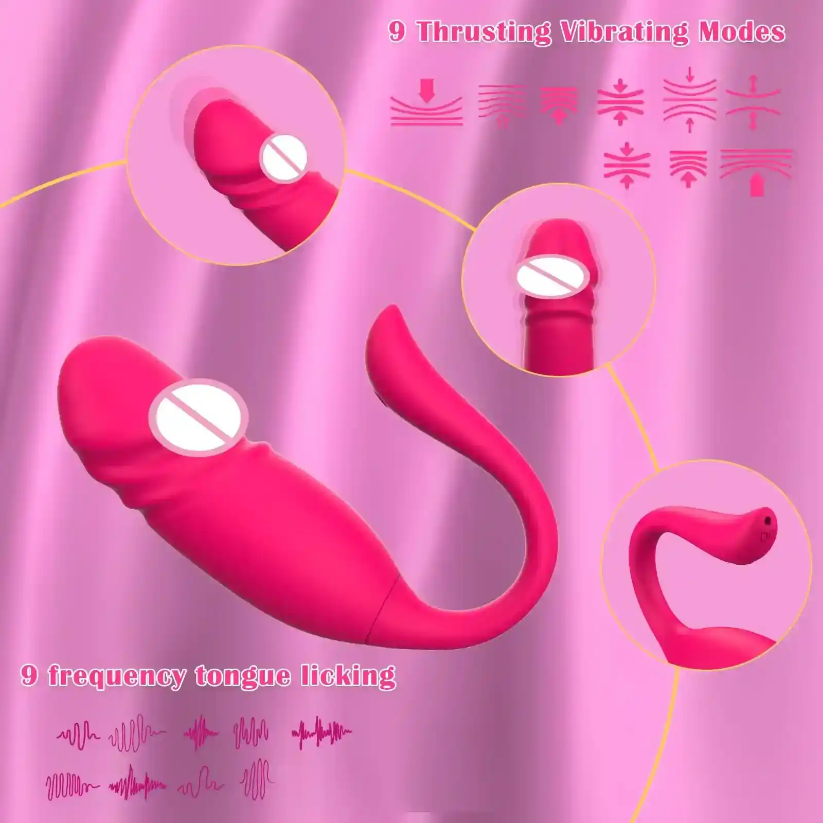 vibrateur point g vibrant etanche 3