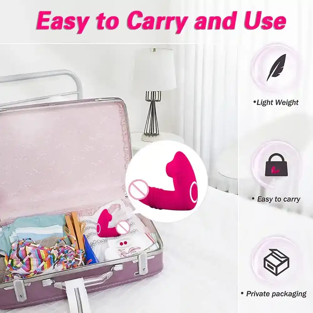vibrateur portable pour stimulation clitoridienne