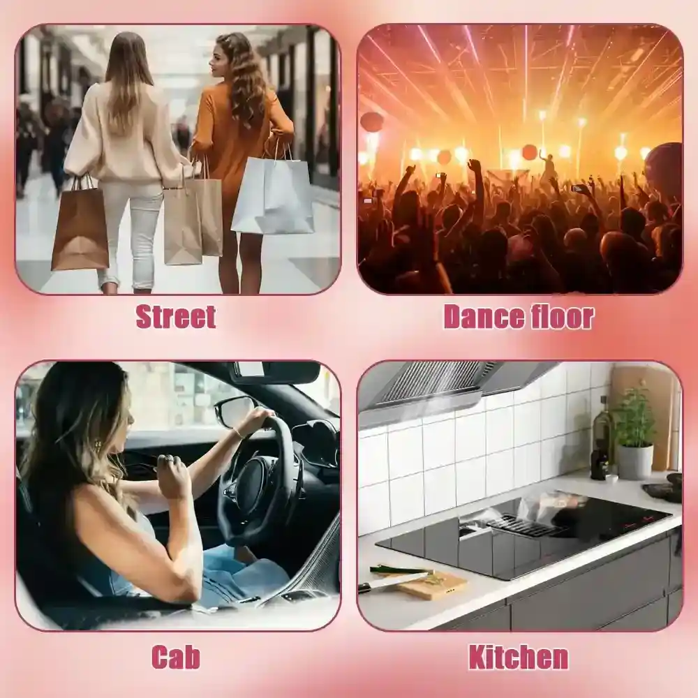 vibrateur portable vibrant en silicone